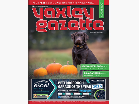 Yaxley Gazette October 2023 cover