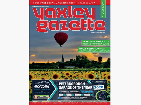 Yaxley Gazette September 2023 cover