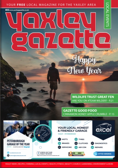 Yaxley Gazette January 2026 cover