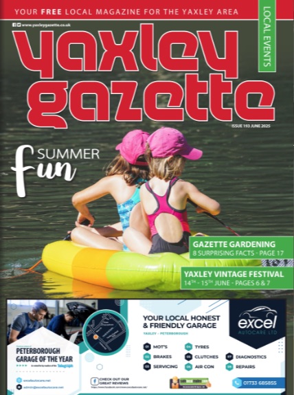 Yaxley Gazette June 2025 cover