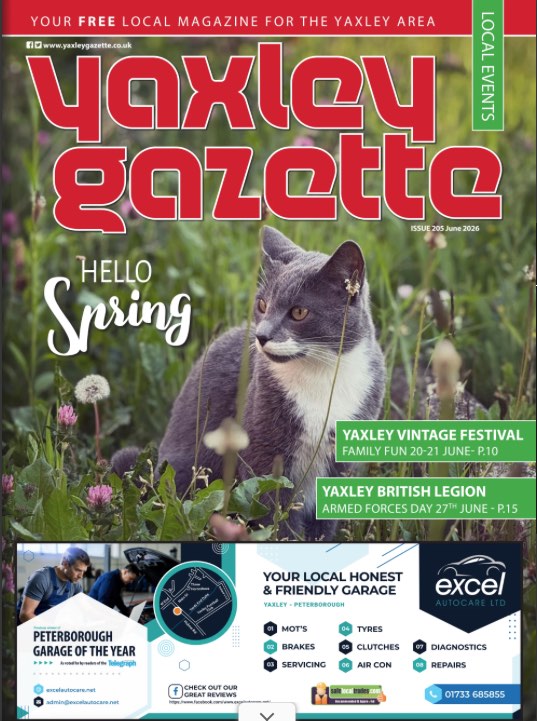 Yaxley Gazette June 2026 cover