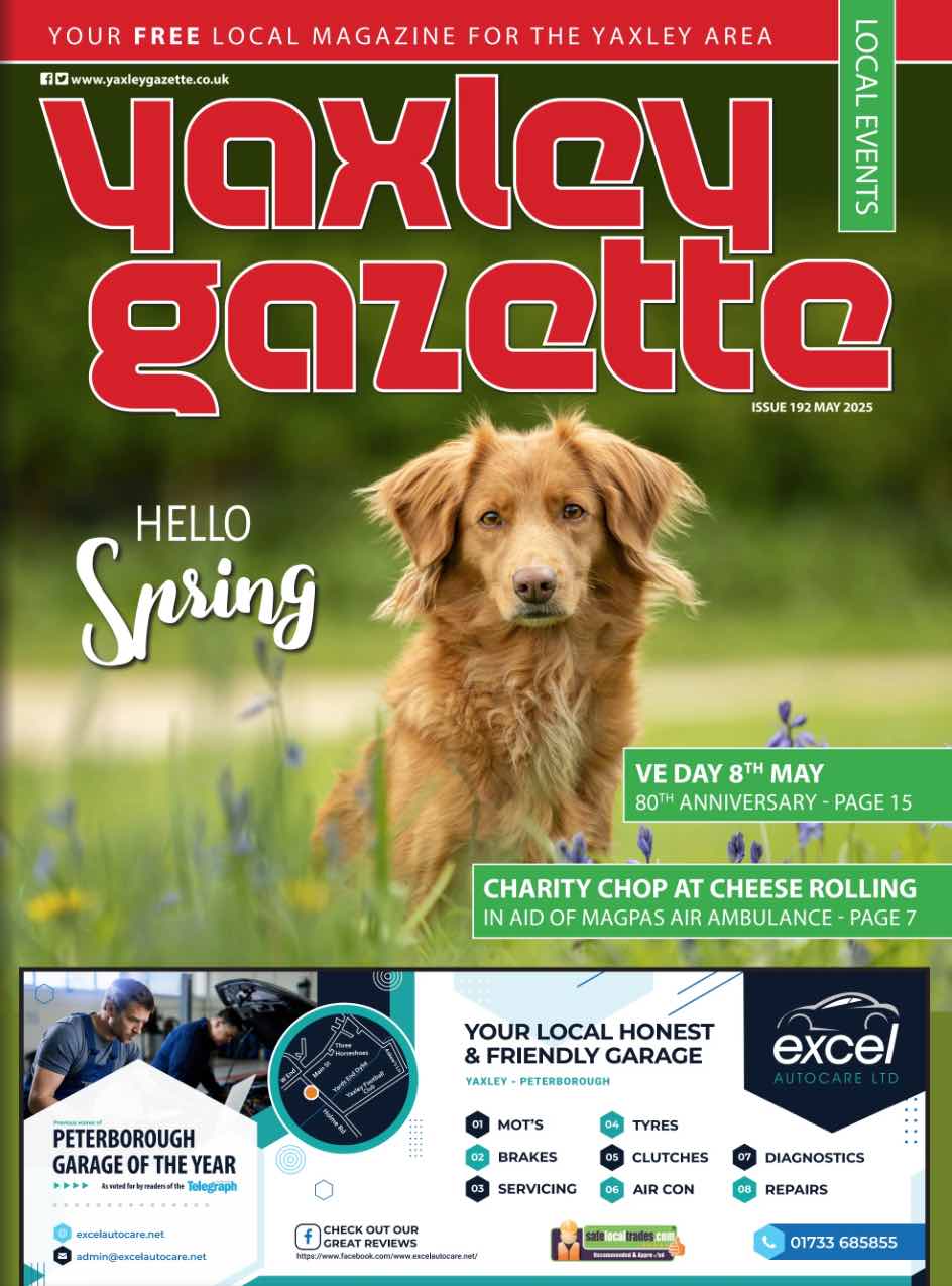 Yaxley Gazette May 2025 cover